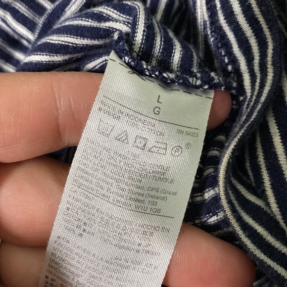 Striped gap romper - Picture 5 of 5